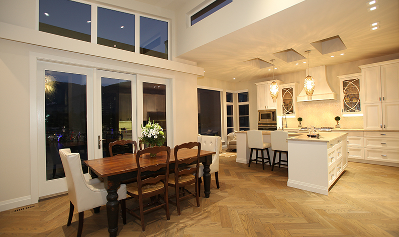 kitchen hardwood flooring